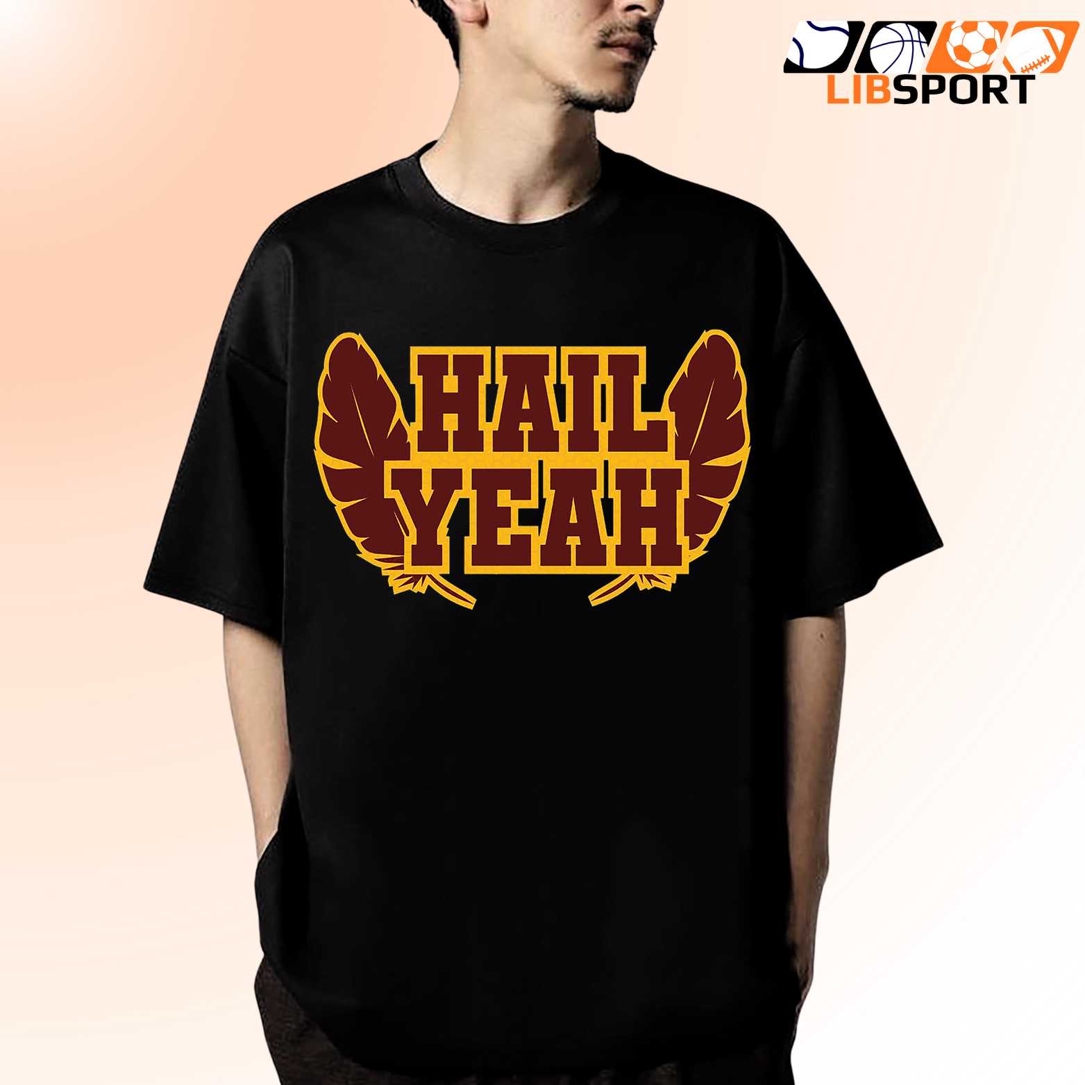 Washington Commanders Hail Yeah T-Shirt, Nfl Football Tee, Game Day Shirt